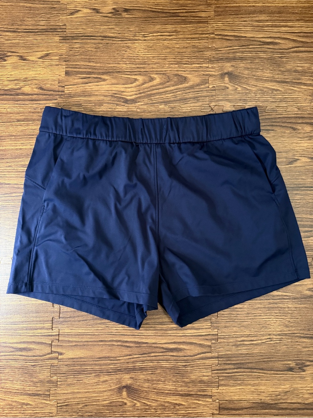 Women's Athletic Navy Running Shorts